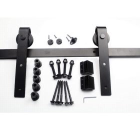 S90 Fekete pajtajtó tolóajtó szett 3m