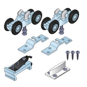 S100 Tolóajtó görgőszett