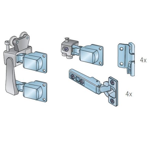 S25 harmonika görgőszett 