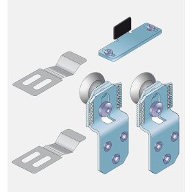S30 felső Tolóajtó görgőszett