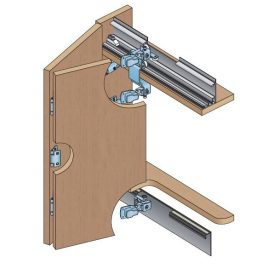 S40SD harmonika görgőszett bal