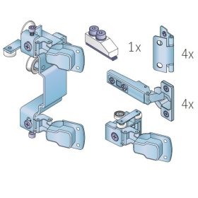 S40SD harmonika görgőszett jobb