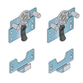 S41 belső Tolóajtó belső görgőszett S41A sínhez