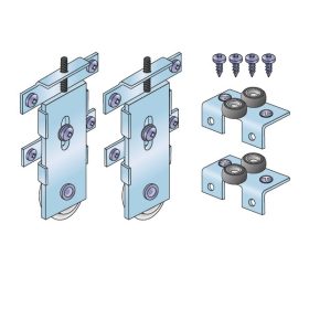 S60N Tolóajtó görgőszett dupla