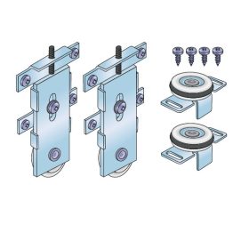 S60N Tolóajtó görgőszett szimpla