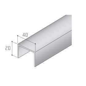 SPS tetőtéri tolóajtó sín EZÜST