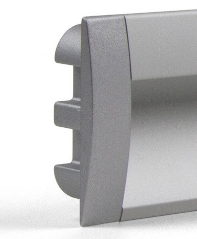 UK18-Veg-ALU Bemarható fogantyú profil végzáró