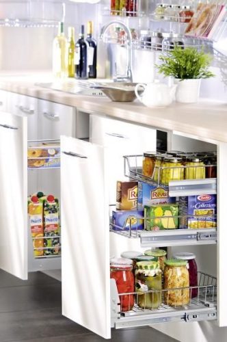 Nomet rácsfiók előlaprögzítővel - több méretben