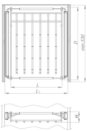 Nomet kíhúzható nadrágtartó - több méretben