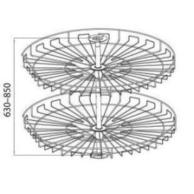 Nomet forgókosár - több méretben
