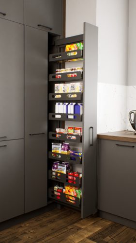 Nomet keskeny lemeztálcás kamravasalat - 1400 mm magas - több kivitel