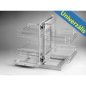 Nomet kihúzható krómozott magic corner - több méretben