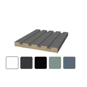 Falpanel indító SLATS Solid matt csoport